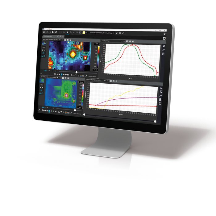 FLIR presenta el software de análisis térmico para aplicaciones científicas y de I+D
